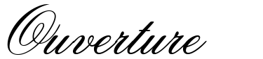 Ouverture