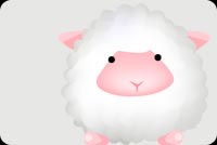 Cute Cuddly Baby Sheep Background