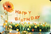 Beautiful Birthday Flowers! Background