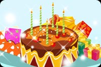 A Special Birthday Cake Background