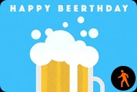 Happy Beerthday Background