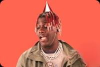 Animated: Birthday Man in Party Hat email background