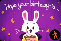 Animated Magical Birthday By Hallmark Background