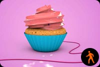 Cupcake By Sayitwithps Background