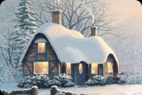 Animated Christmas Season's Greeting email background