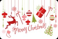 Merry Christmas Holiday Season! Background