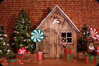 Christmas Tree Gifts Celebration Background