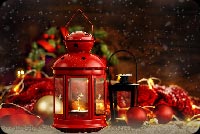 Xmas Lantern Background