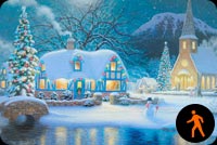 Animated: Christmas Eve By Richard Burns Background