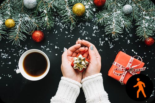 Animated: A Gift Of Warm Holiday Moments Background