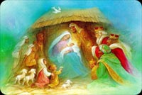 Christmas Nativity Background