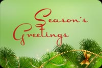 My Sweet Season's Greetings Background