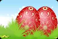 Eggs-tra Special Easter Background