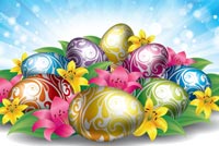 Easter Greetings Background