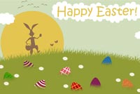 Easter Wishes For You Background