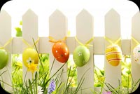 Bright Easter Background