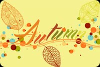 Wish A Happy Autumn To You Background