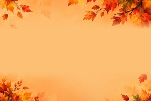 Autumn Leaves email background