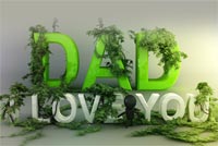 Daddy, I Love You Background