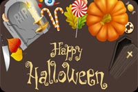 Halloween Objects Background