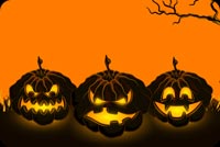 Halloween Pumpkins Spirits! Background