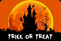 Spooktacular Halloween Wishes Background