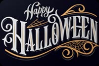 Happy Halloween Sign Background