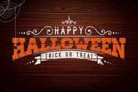 Halloween Wooden Theme Background