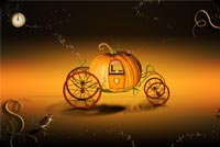 Cinderella Pumpkin Carriage Background