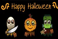 Happy Halloween Comics Background