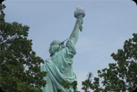Statue Of Liberty Back Background