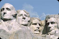 Presidential Portraits Mountain Background