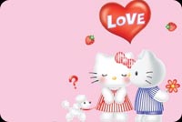 Hello Kitty! I Love You Background