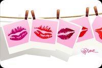 Love Kiss - Sexy Lips Background