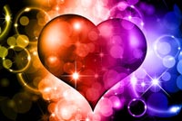 Magic Heart Background