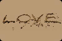 Sand Love Background