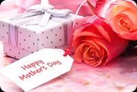 Mother's Day Gifts & Flowers Background