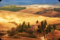 Tuscany In Autumn Background