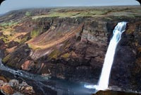 Animated: Mountain Waterfall email background