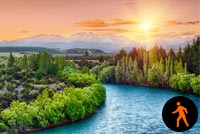 Animated Most Beautiful River Background