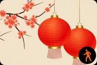 Animated Happy Lunar New Year Background