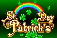 Clovers Rainbow St Patrick's Day Background