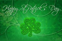 Sparkling St. Patrick's Day Background