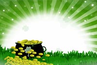 Pot Of Gold Background
