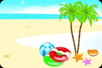 Paradise Island Background