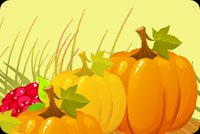 Beautiful Thanksgiving Wish Background