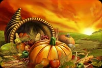 Warmest Thanksgiving Wishes Background