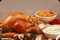 A Delicious Thanksgiving Dinner! Background