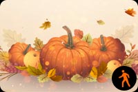 Animated Wishing You A Happy Thanksgiving Background