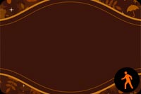 Animated Sparkle Thanksgiving Frame Background